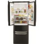 GRADE A2 - Hotpoint FFU4DK 60/40 Day 1 Technology Quadrio 70cm Wide Frost Free Freestanding Fridge Freezer - Shiny Black