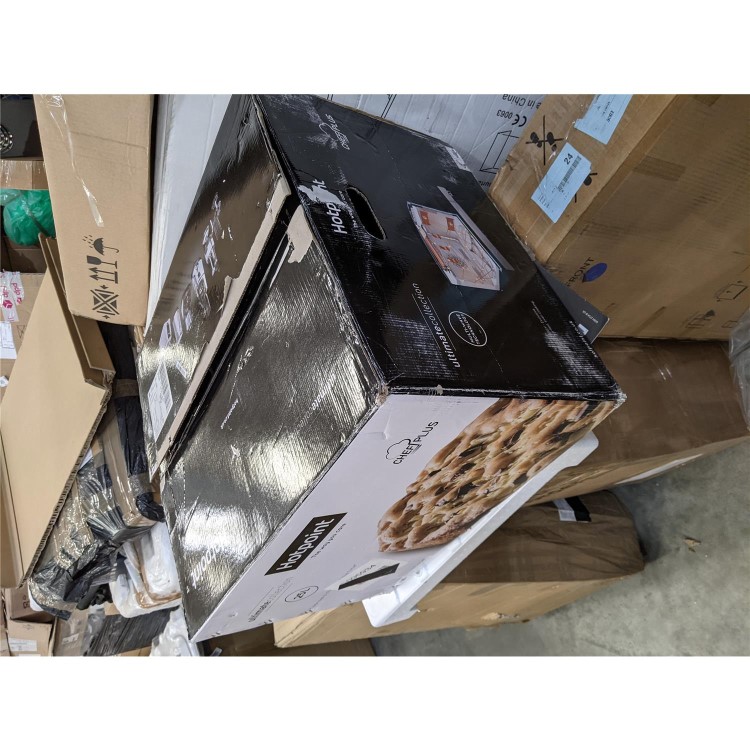 Refurbished Hotpoint MWH2734B Built In 27L 800W Microwave Black