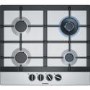 Siemens iQ500 58cm 4 Burner Gas Hob with Wok Burner - Stainless Steel