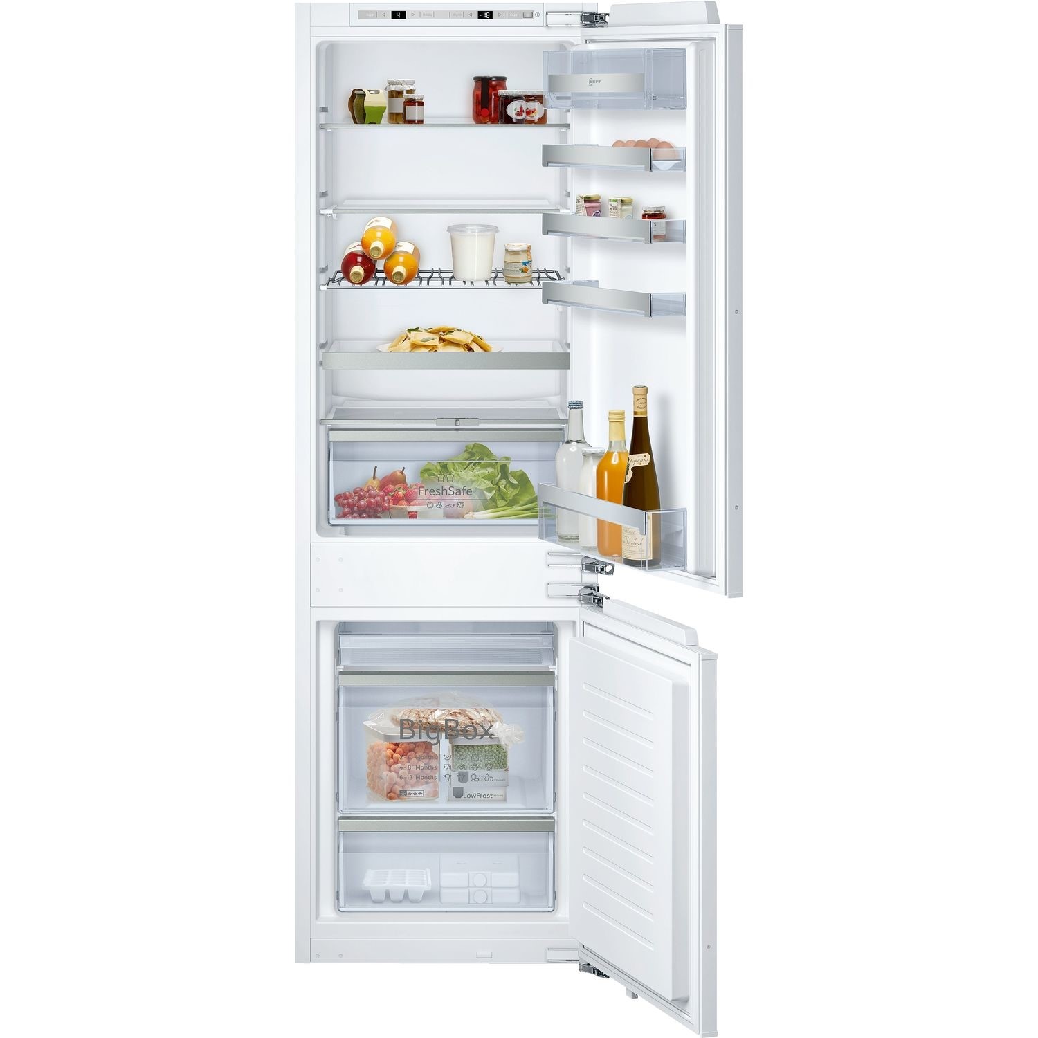 Refurbished Neff N70 KI6863FE0G Integrated 265 Litre 60/40 Low Frost Fridge Freezer