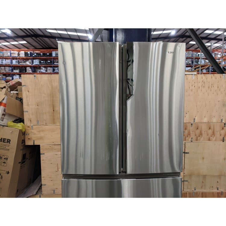 Refurbished Haier HB26FSSAAA Freestanding 750 Litre 70/30 Frost Free Fridge Freezer Silver