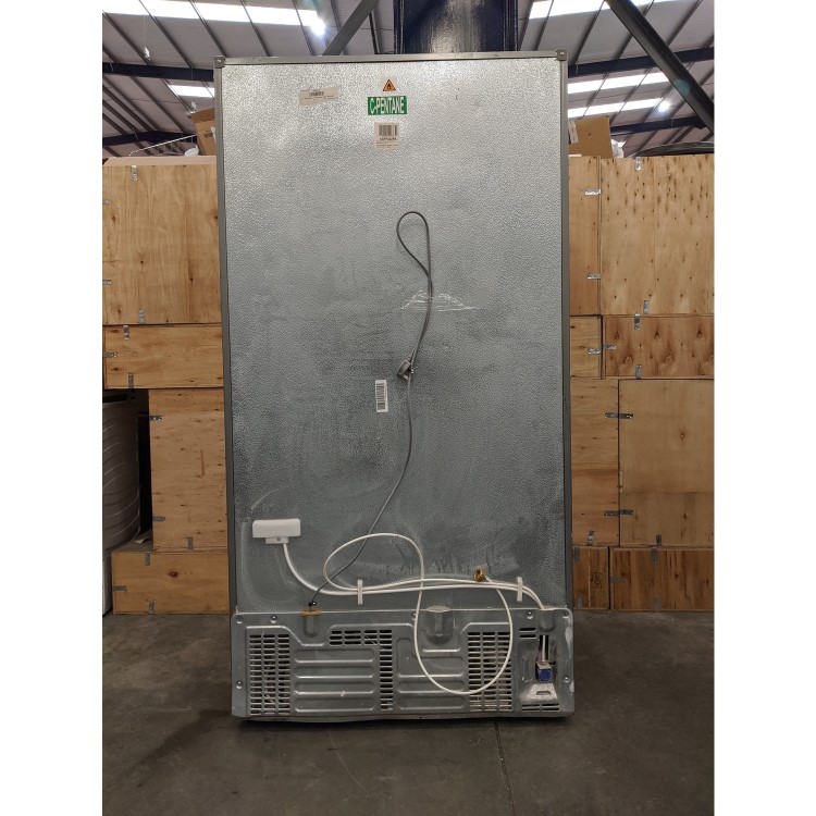 Refurbished Beko ASFP342PS Freestanding 525 Litre 70/30 Frost Free Fridge Freezer Stainless Steel