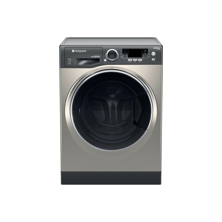 GRADE A2 - Hotpoint RD966JGD 9kg Wash 6kg Dry 1600rpm Freestanding Washer Dryer-Graphite