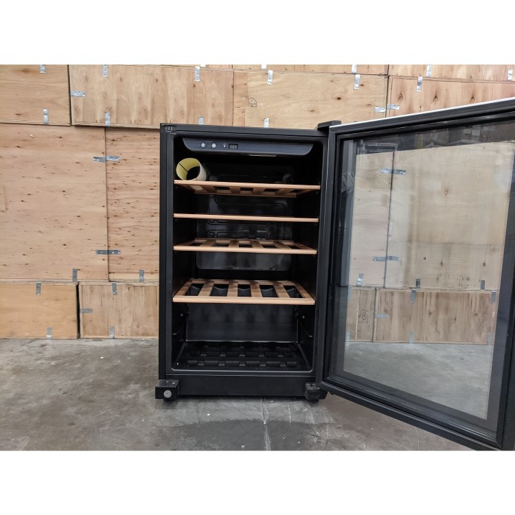 Refurbished Haier 1/WS30GA Freestanding 30 Bottle Single Zone Wine Cooler Black