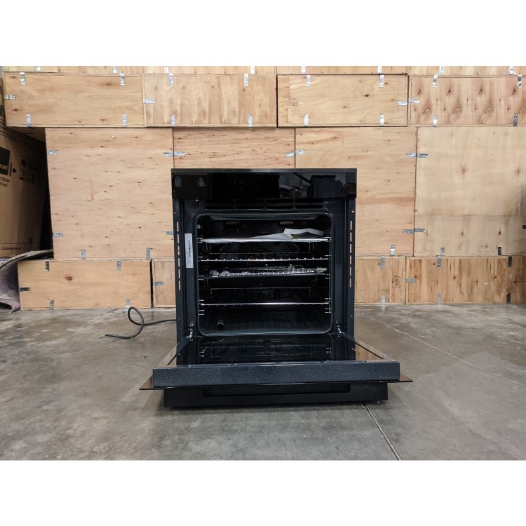 Refurbished Rangemaster Eclipse ECL610BLBL 60cm Single Built In Electric Oven Black