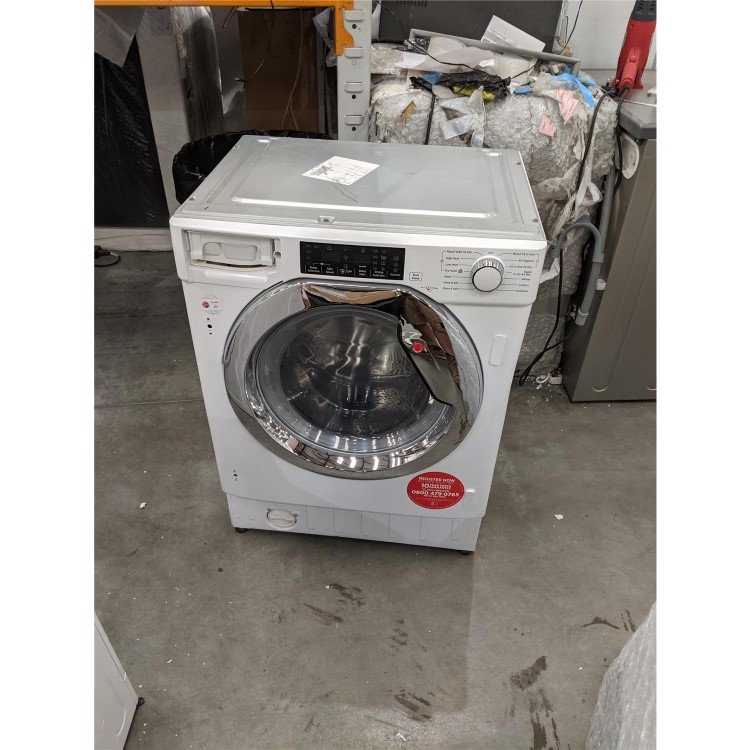 Refurbished Hoover HBWD 8514TAHC Integrated 8/5KG 1400 Spin Washer Dryer