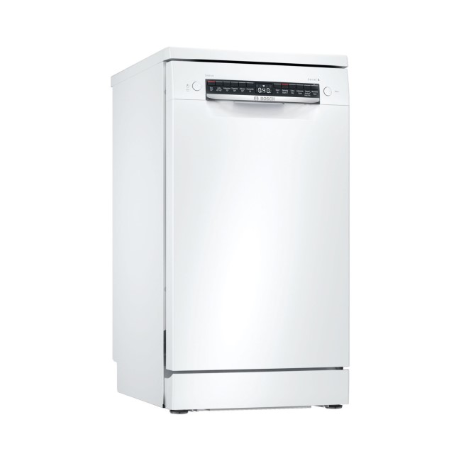 Bosch Serie 4 Slimline Freestanding Dishwasher - White