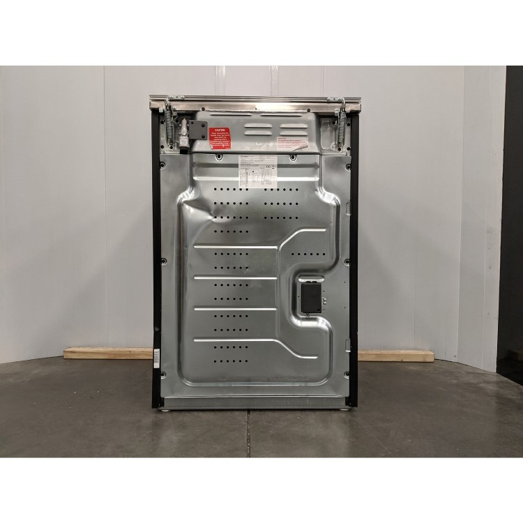 Refurbished Indesit KDP60SE 60cm Double Oven Dual Fuel Cooker Stainless Steel