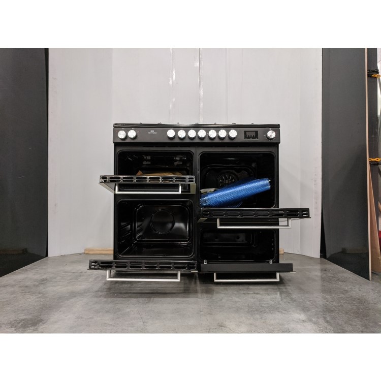 Refurbished New World NW100RCCR 100cm Dual Fuel Range Cooker Cream