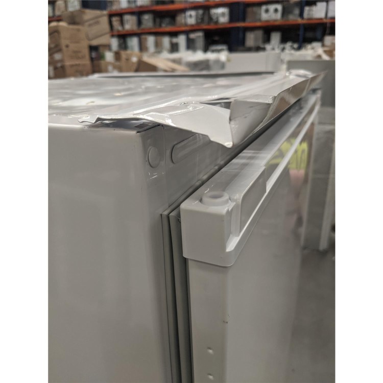 Refurbished Beko BCSD173 54cm Wide 70-30 Integrated Upright Fridge Freezer White
