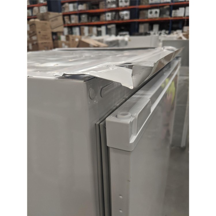 Refurbished Beko BCSD173 54cm Wide 70-30 Integrated Upright Fridge Freezer White