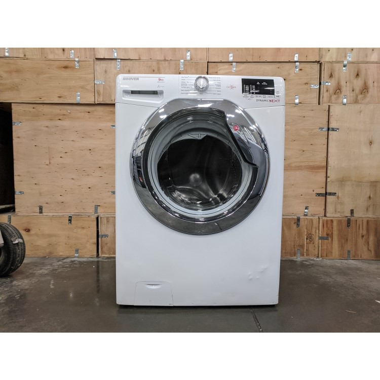 Refurbished Hoover Dynamic DXOC 69C3/1-80 Smart Freestanding 9KG 1600 Spin Washing Machine White