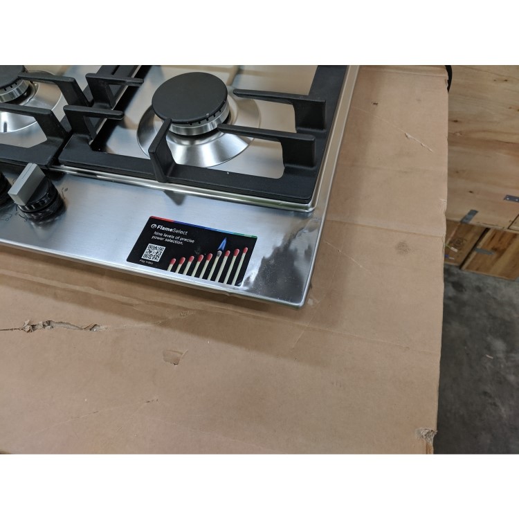 Refurbished Bosch Serie 6 PCS7A5B90 75cm 5 Burner Gas Hob Stainless Steel