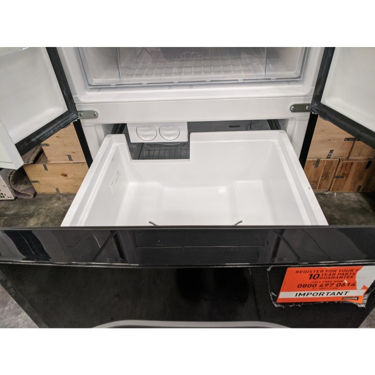 Refurbished Hotpoint FFU4DK1 Freestanding 399 Litre 60/40 Fridge Freezer Black