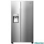 Refurbished Hisense RS694N4IIF Freestanding 562 Litre American Fridge Freezer