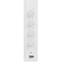 Beko 58cm Four Zone Solid Plate Hob - White