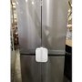 Refurbished Hotpoint HQ9B1L1 Freestanding 591 Litre American Fridge Freezer Stainless Steel