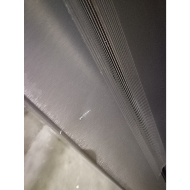 Refurbished Hotpoint HQ9B1L1 Freestanding 591 Litre American Fridge Freezer Stainless Steel