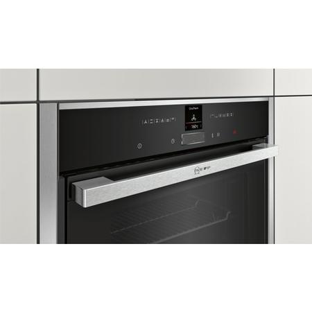 GRADE A2 - Neff B57CR22N0B N70 Slide & Hide Electric Built-in Single Oven Stainless Steel