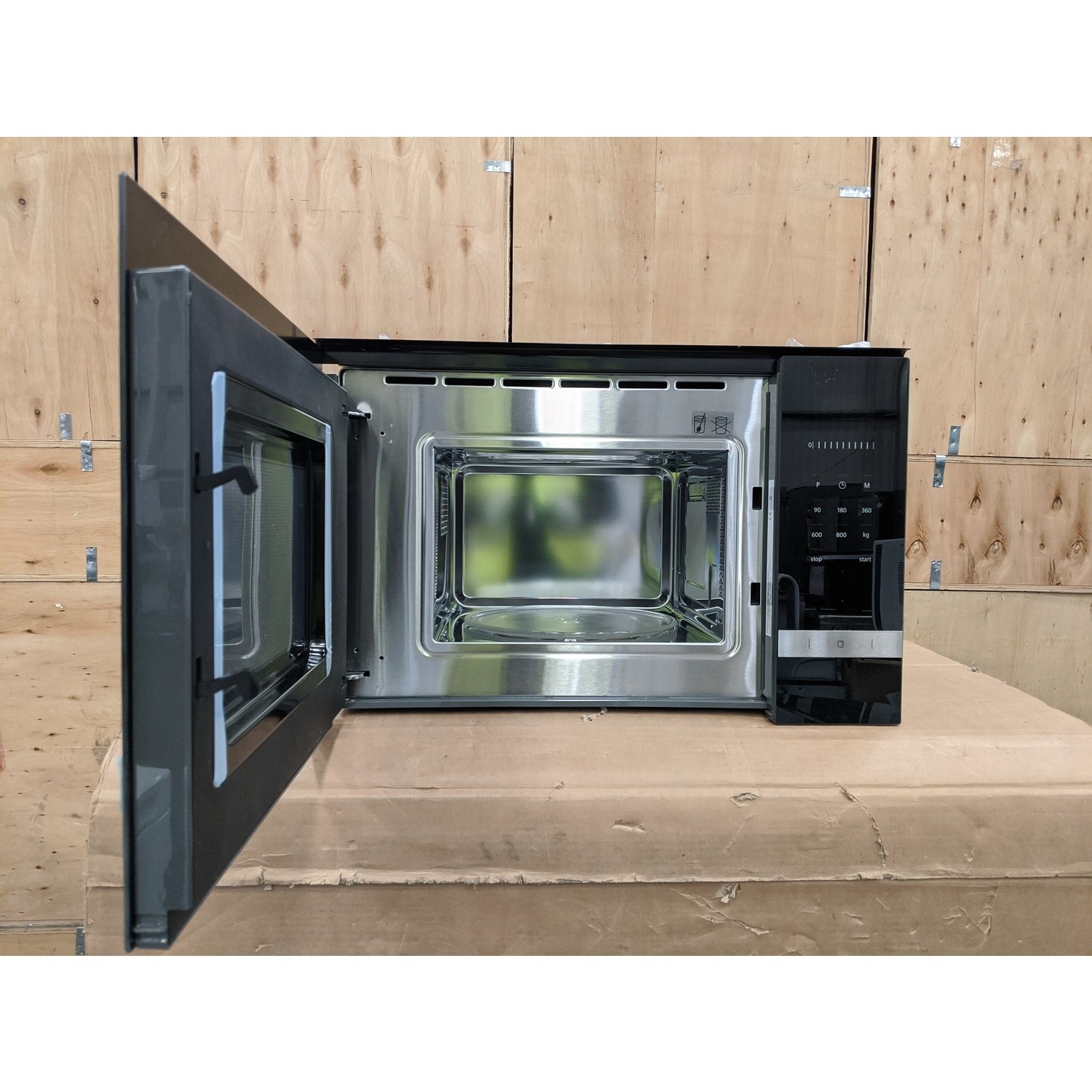 Refurbished Siemens iQ500 BF525LMS0B Built In 20L 800W Microwave