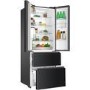 GRADE A3 - Haier HB16WSNAA Freestanding Multi-door Fridge Freezer with Water Dispenser - Graphite