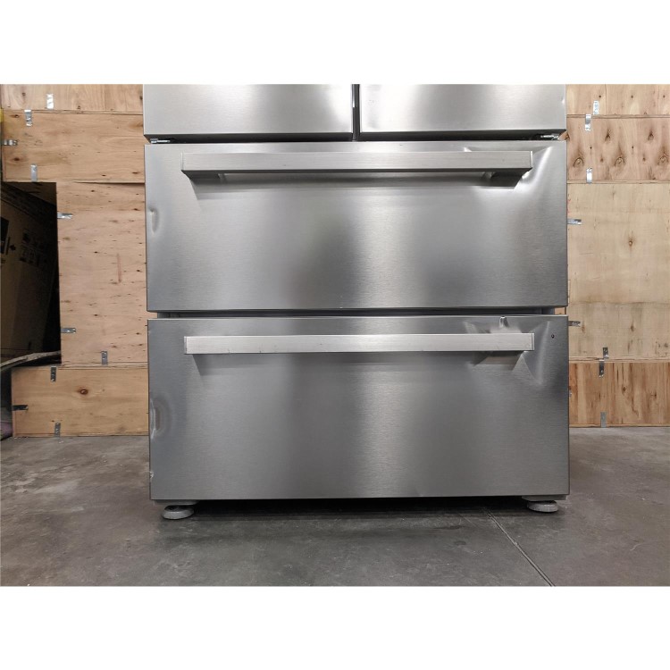 Refurbished Beko GNE60520DX Freestanding 539 Litre 70/30 Fridge Freezer Stainless Steel