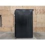 Refurbished Hotpoint Ultima HUG61K 60cm Double Oven Gas Cooker Black