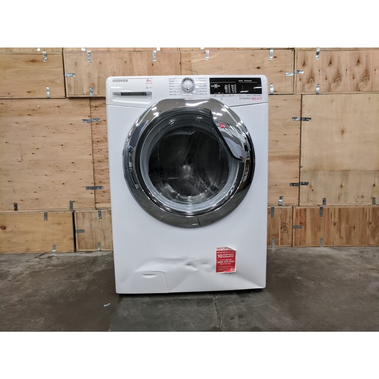 Refurbished Hoover DXOA 68C3-80 Freestanding 8KG 1600 Spin Washing Machine