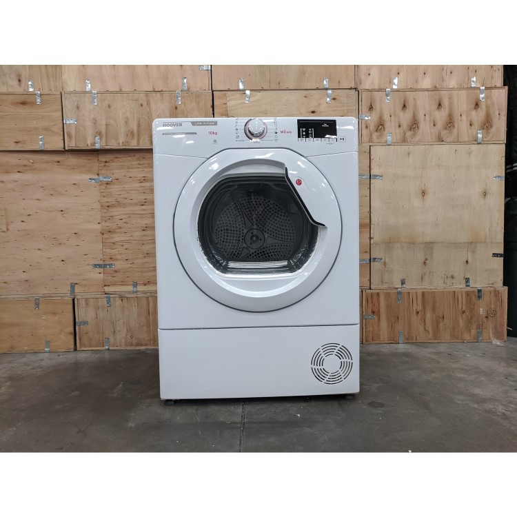 Refurbished Hoover HLX C10D Smart Freestanding Condenser 10KG Tumble Dryer White