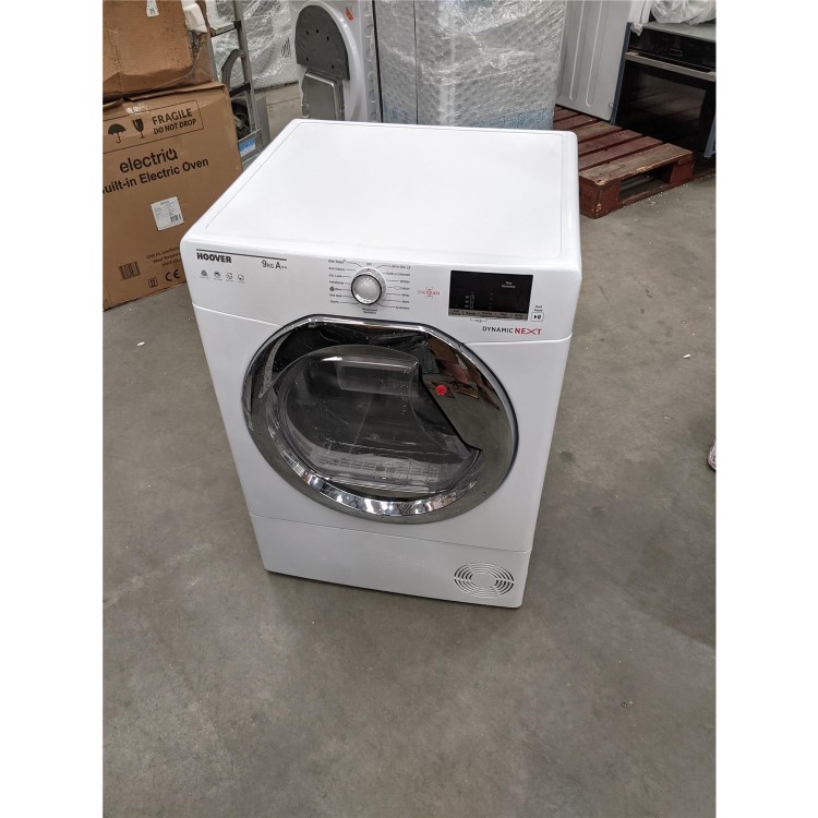 Refurbished Hoover Dynamic Next DX H9DCE Smart Freestanding Heat Pump 9 KG Tumble Dryer