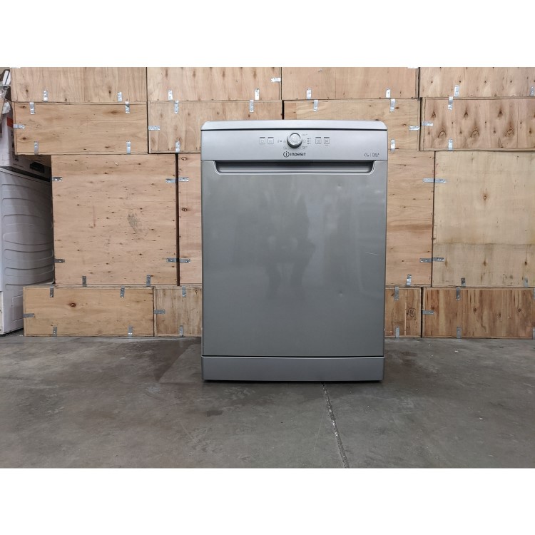 Refurbished Indesit DFE1B19XUK 13 Place Freestanding Dishwasher Silver