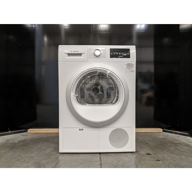Refurbished Bosch Serie 6 WTG86402GB Freestanding Condenser 8KG Tumble Dryer White