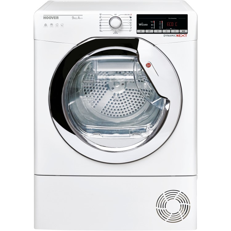 Hoover 9kg Freestanding Heat Pump Tumble Dryer - White