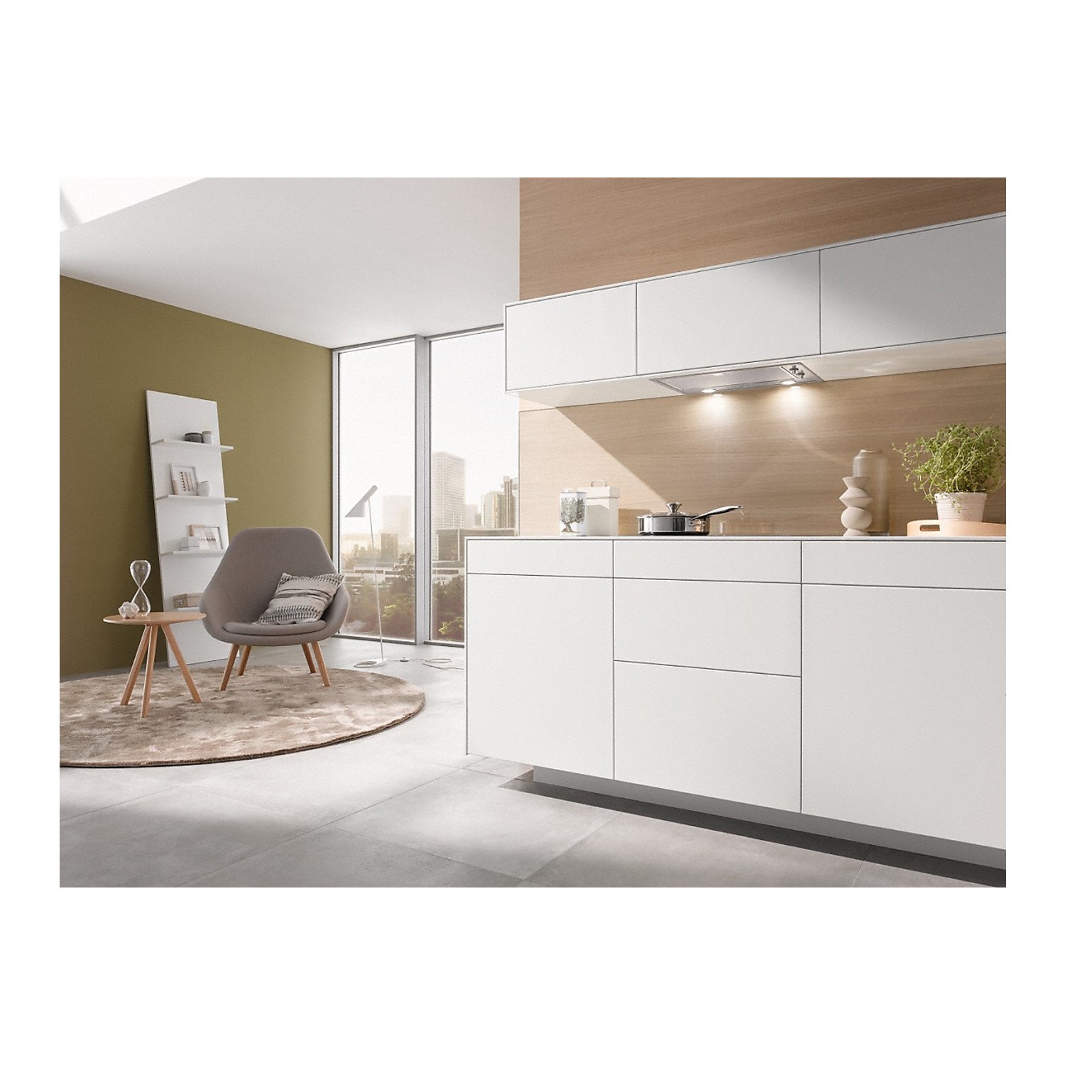 50cm integrated store cooker hood