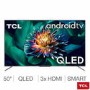 GRADE A2 - TCL QLED 50 Inch 4K Ultra HD HDR Smart Android TV