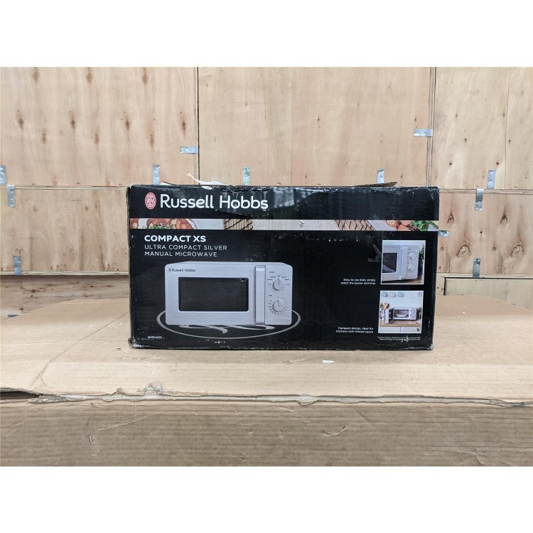 Refurbished Russell Hobbs RHM1401S Built In 14L 600W Microwave Silver