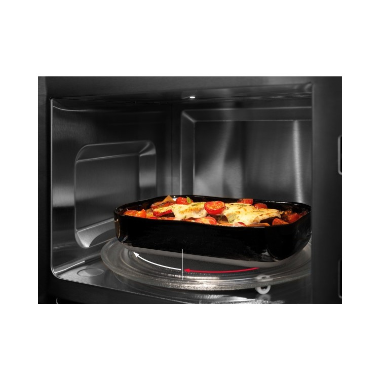 AEG 42L 1000W Built-in Microwave & Grill - Stainless Steel