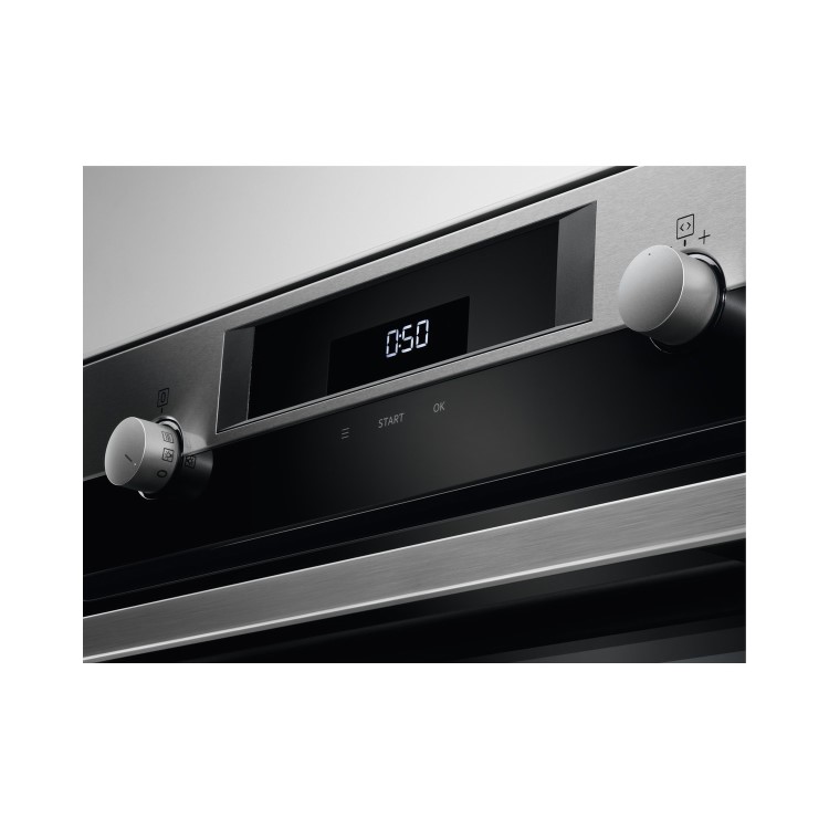 AEG 42L 1000W Built-in Microwave & Grill - Stainless Steel