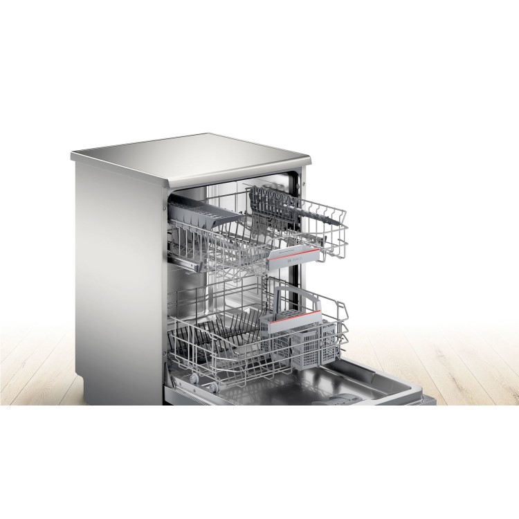 Bosch Serie 4 Freestanding Dishwasher - Stainless Steel