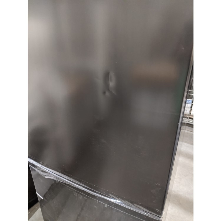 Refurbished electriQ Eq175fflfInoxd Freestanding 253 Litre 50/50 Fridge Freezer