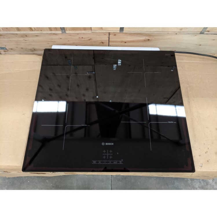 Refurbished Bosch Serie 4 PUE611BF1B 60cm 4 Zone Induction Hob