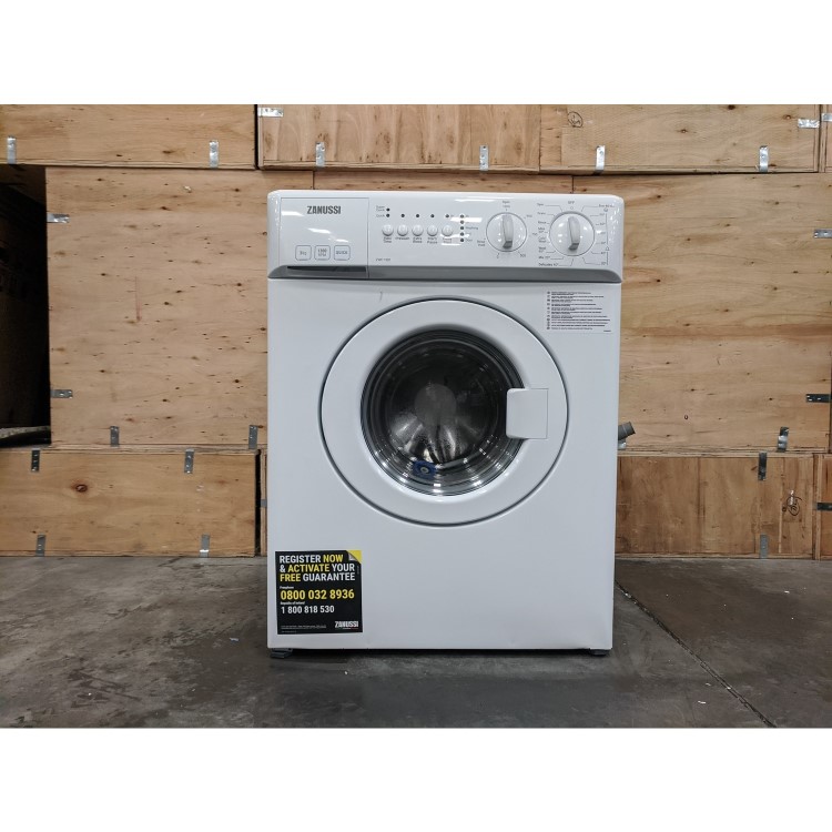 Refurbished Zanussi ZWC1301 Freestanding 3KG 1300 Spin Washing Machine White