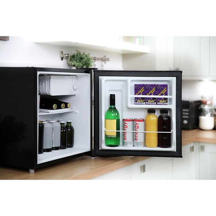 Russell Hobbs 45 Litre Freetanding Table Top Fridge 48cm Wide - Black