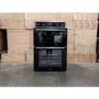 Refurbished Zanussi Series 20 ZKCNA4X1 Double Built In Electric Oven with Catalytic Cleaning Stainless Steel