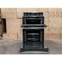 Refurbished Zanussi Series 20 ZKCNA4X1 Double Built In Electric Oven with Catalytic Cleaning Stainless Steel