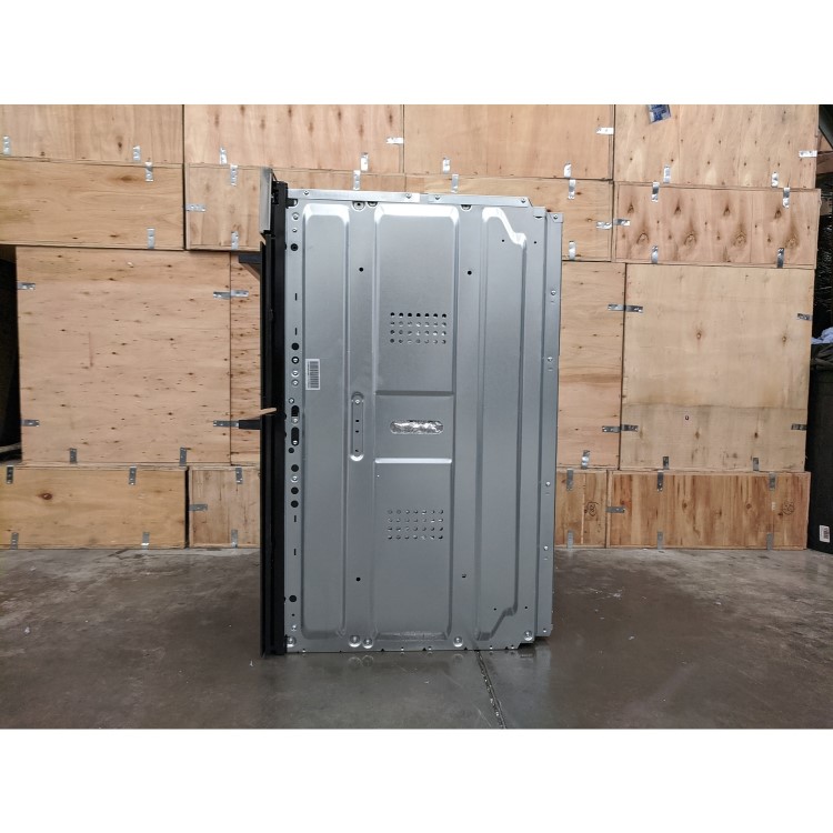 Refurbished Zanussi Series 20 ZKCNA4X1 Double Built In Electric Oven with Catalytic Cleaning Stainless Steel