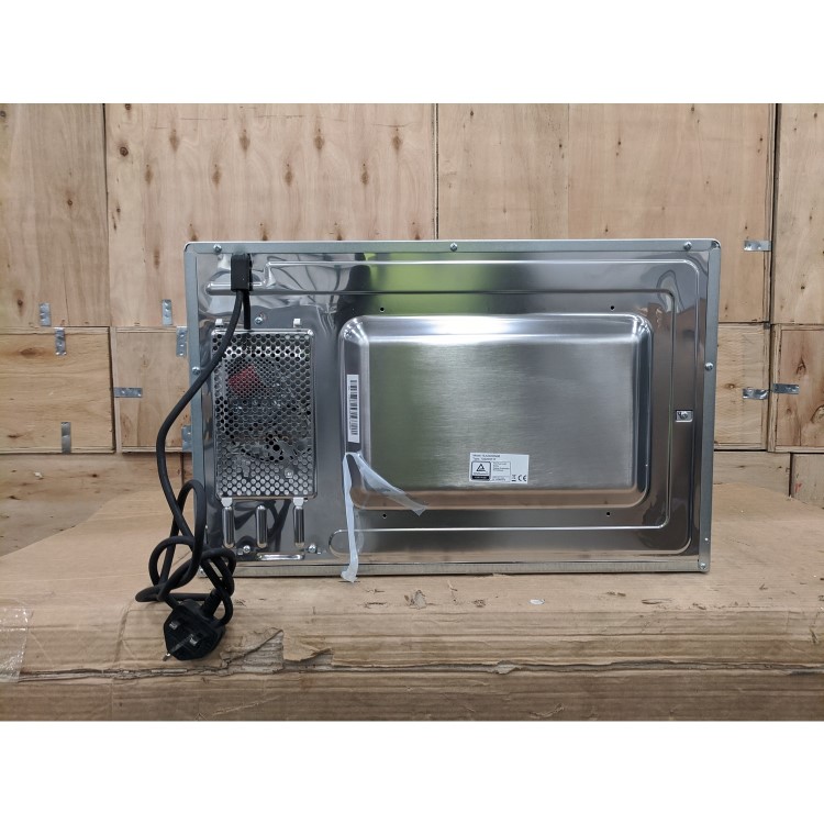 Refurbished Neff N50 HLAGD53N0B Built In 25L with Grill 900W Compact Microwave Stainless Steel