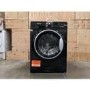 Refurbished Hotpoint NSWM742UBSUKN Freestanding 7KG 1400 Spin Washing Machine Black