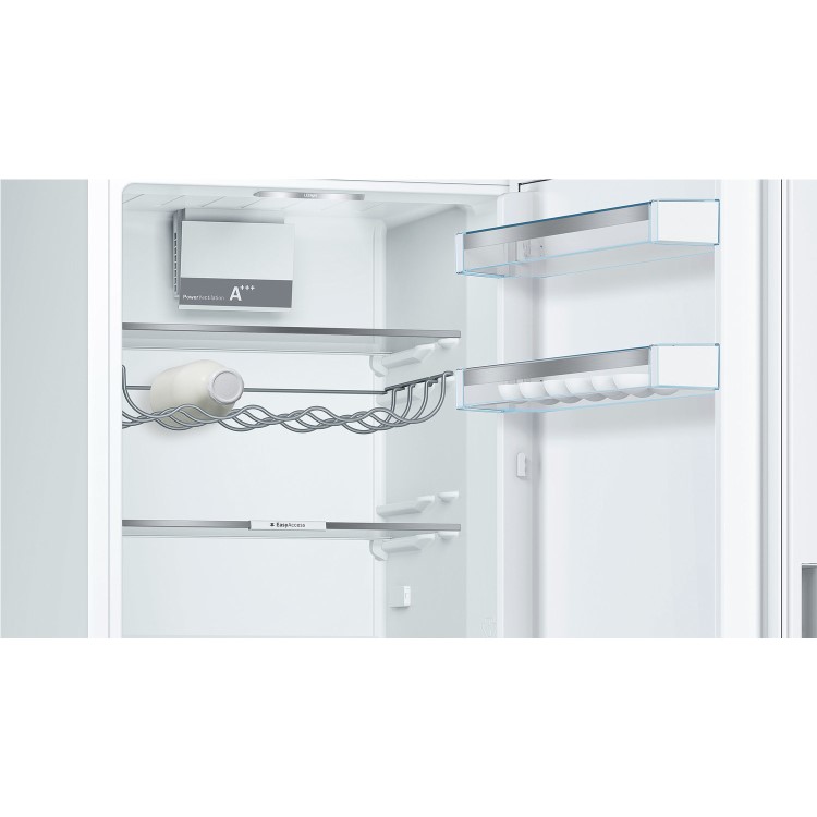 Bosch Serie 4 KGE36VW4A 186x60cm 302L Freestanding Fridge Freezer - White
