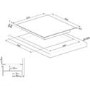 Refurbished Smeg 60cm 4 Zone Ceramic Hob